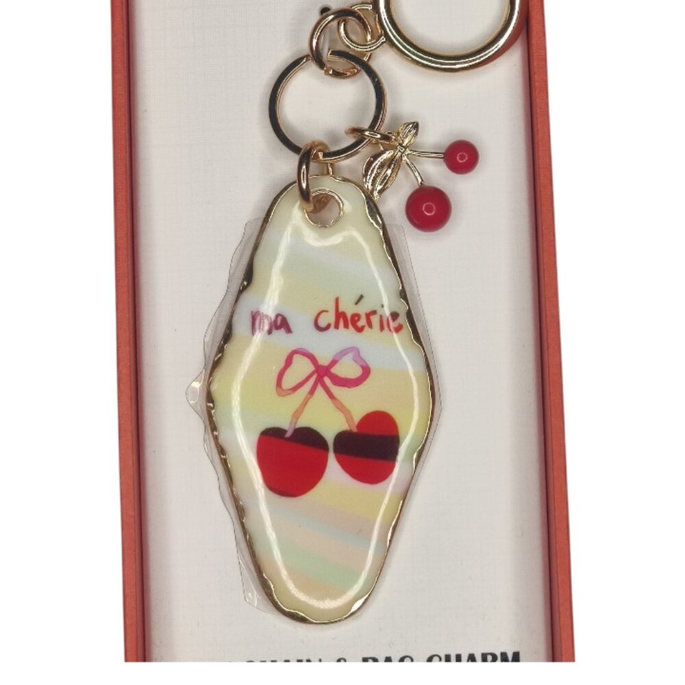Piper K Ma Cherie Hotel Room Bag Charm Keychain - Picture 2 of 4